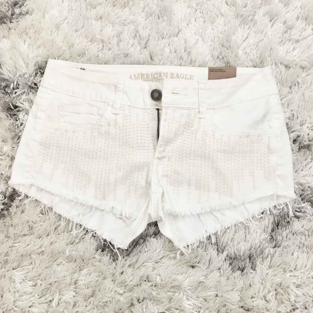 American Eagle Shorts Festival Shortie 2 Cut Offs